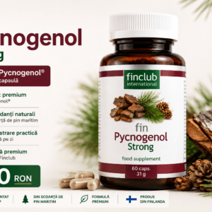 Pycnogenol Strong 40 mg 60 tablete Finclub extract din pin maritim